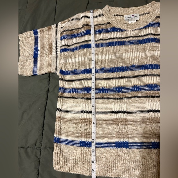 Alberoy 90’s Vintage Women’s Short Sleeve Sweater- Size Large - Picture 8 of 9
